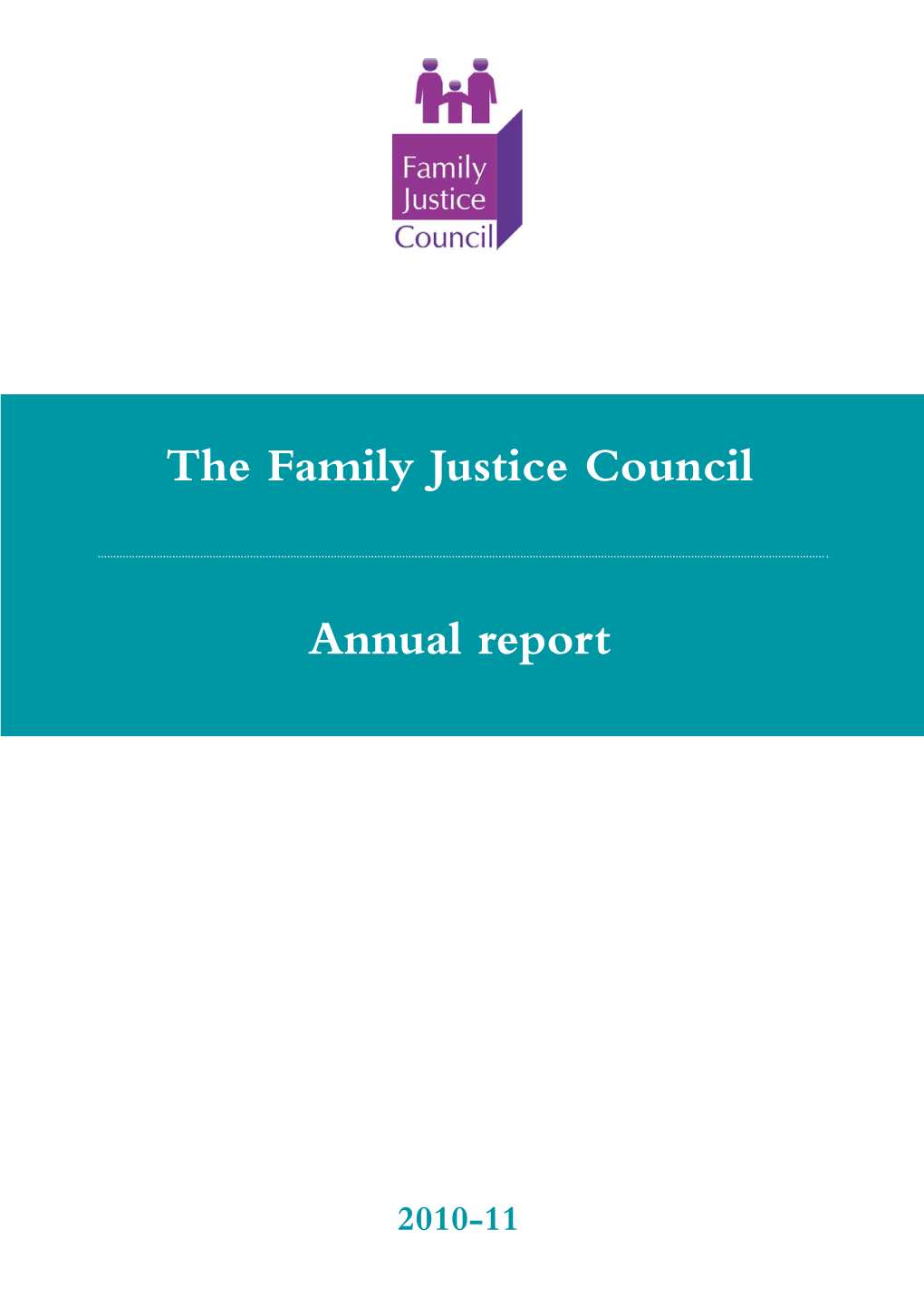 The Family Justice Council Annual Report