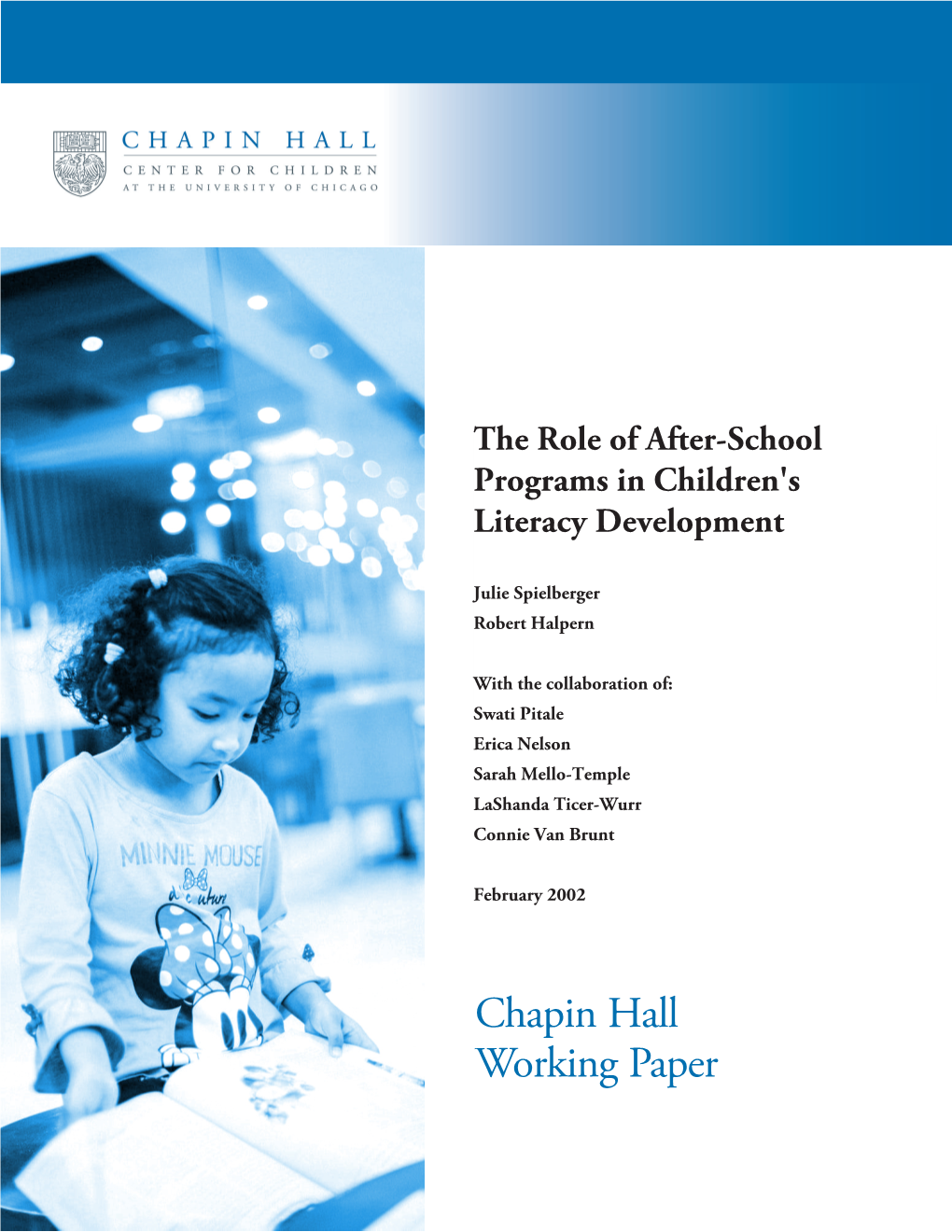 Role of After-School Programs in Children's Literacy Development