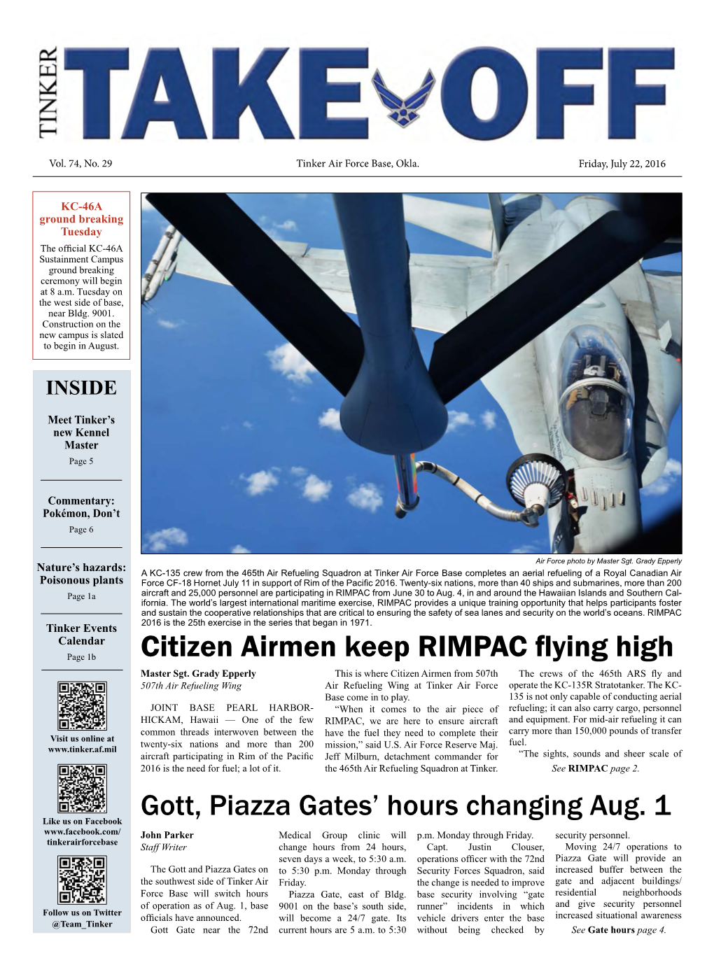 Citizen Airmen Keep RIMPAC Flying High Master Sgt