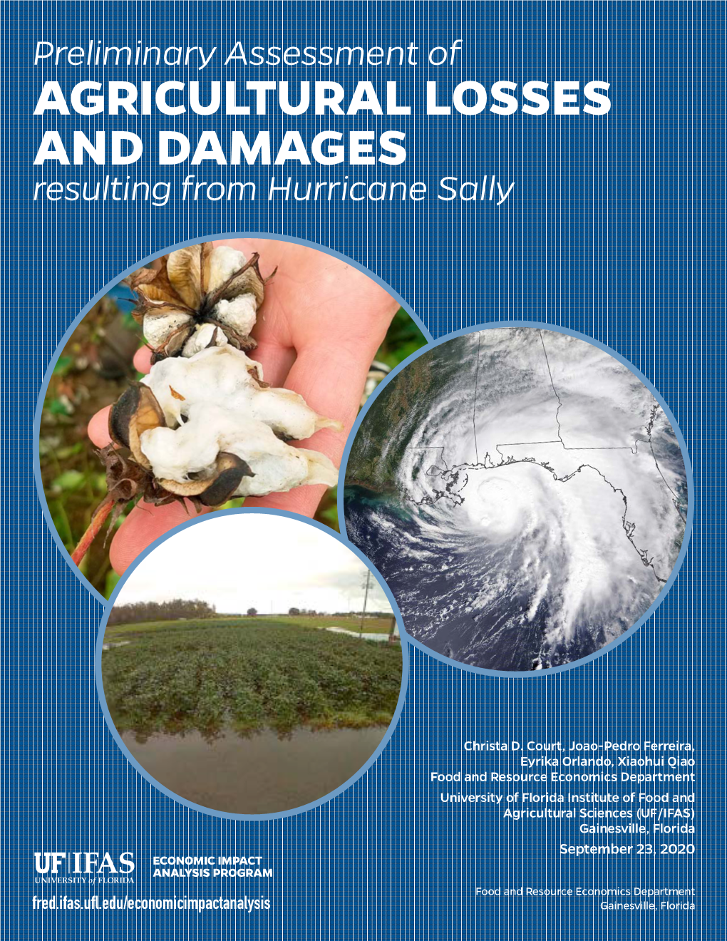 UF/IFAS Preliminary Assessment of Agricultural Losses and Damages from Hurricane Sally