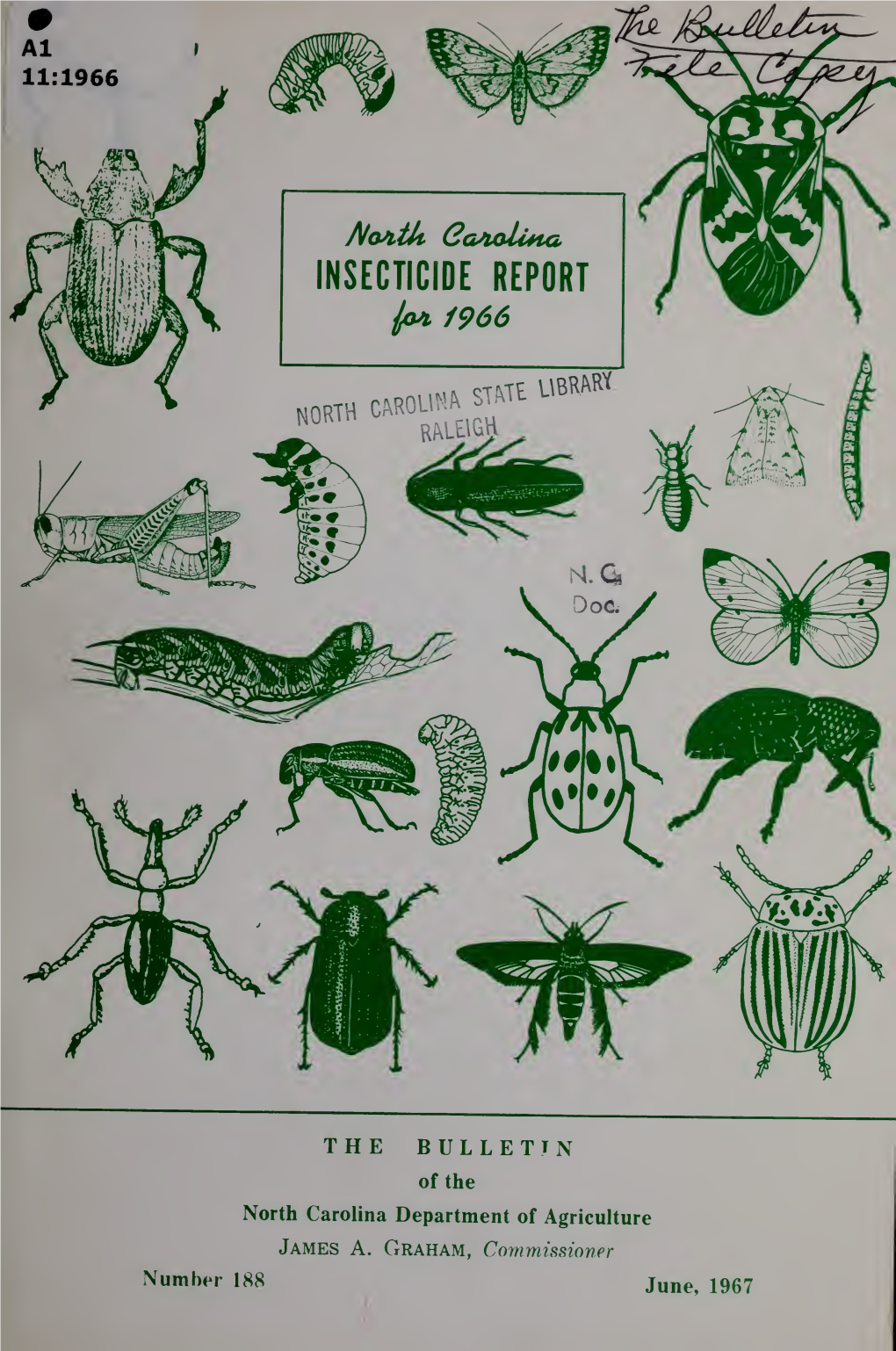 North Carolina Insecticide Report for 1966