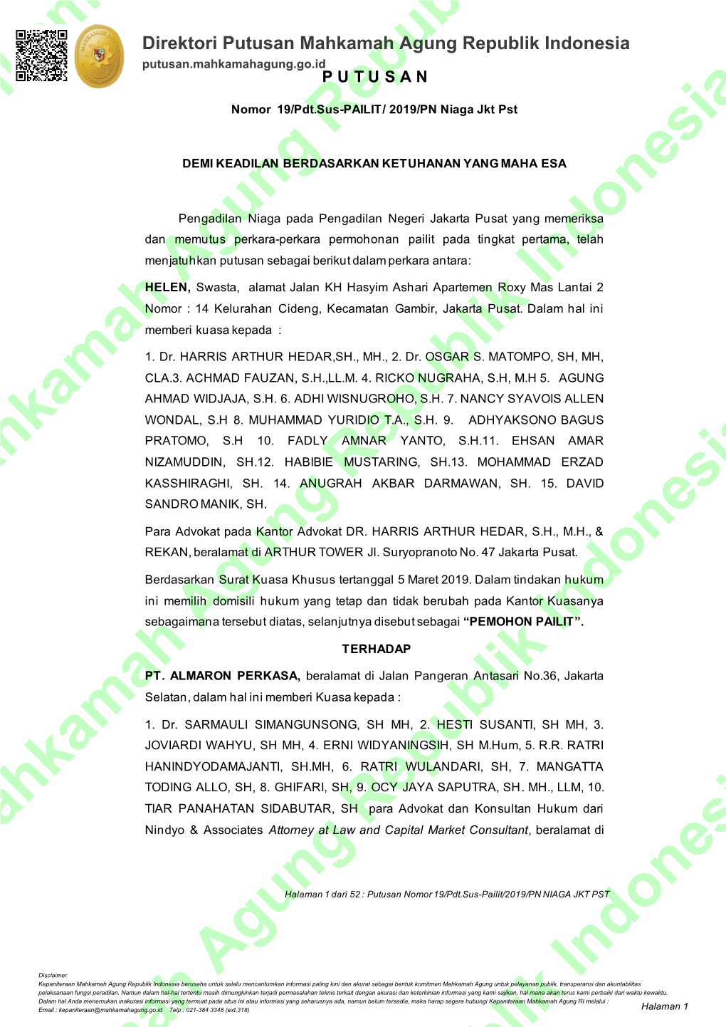 Mahkamah Agu Mahkamah Agung Republik Indo