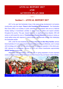 Annual Report 2017 and Activity Plan 2018