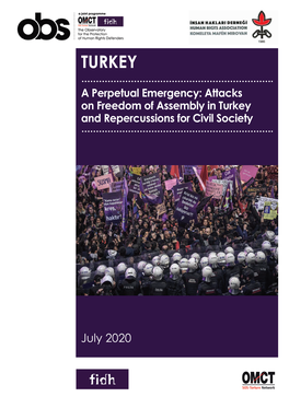 Attacks on Freedom of Assembly in Turkey and Repercussions for Civil Society