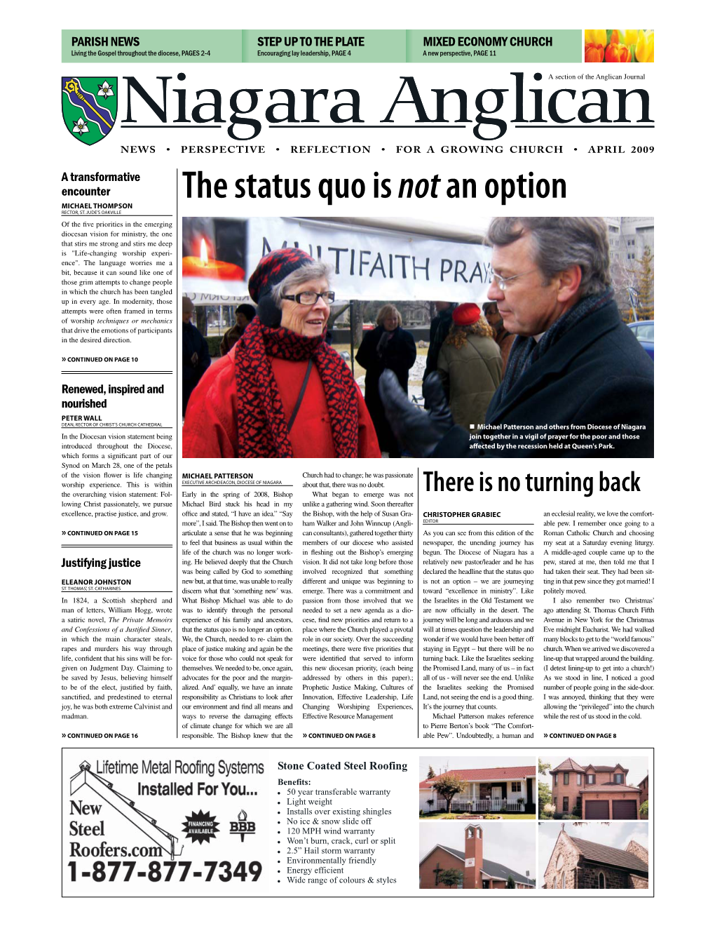 Niagara Anglican Newspaper