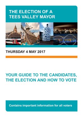 The Election of a Tees Valley Mayor