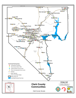 Clark County Communities, Clark County, Nevada