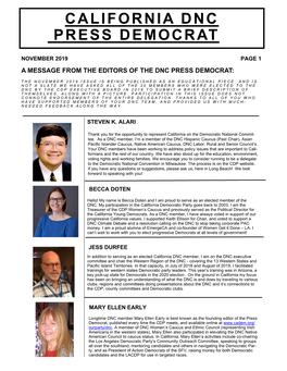 California Dnc Press Democrat