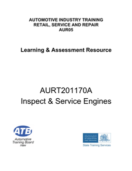 AURT201170A Inspect & Service Engines