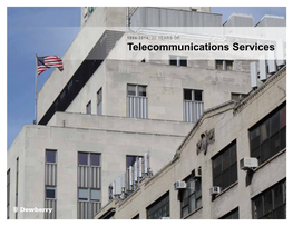 Telecommunications Services Table of Contents
