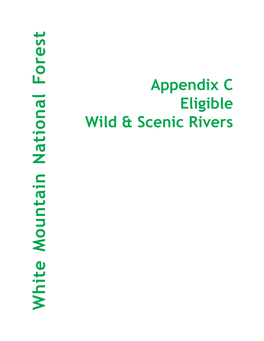 Eligible Wild and Scenic Rivers