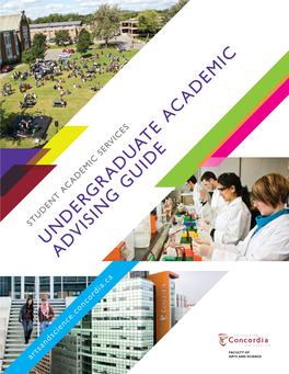 Undergraduate Academic Advising Guide
