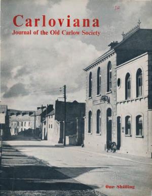 Carloviana Journal of the Old Carlow Society