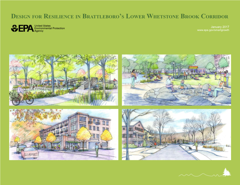 Design for Resilience in Brattleboro's Lower Whetstone Brook Corridor