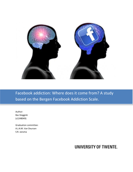 A Study Based on the Bergen Facebook Addiction Scale