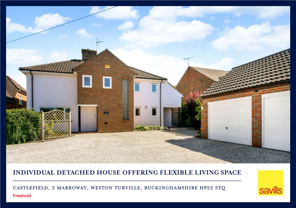 Individual Detached House Offering Flexible Living