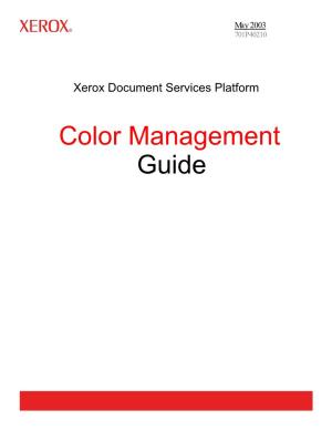 Color Management Guide