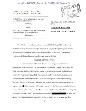Case 1:13-Cv-01278-LTS Document 25 Filed 07/16/13 Page 1 of 71