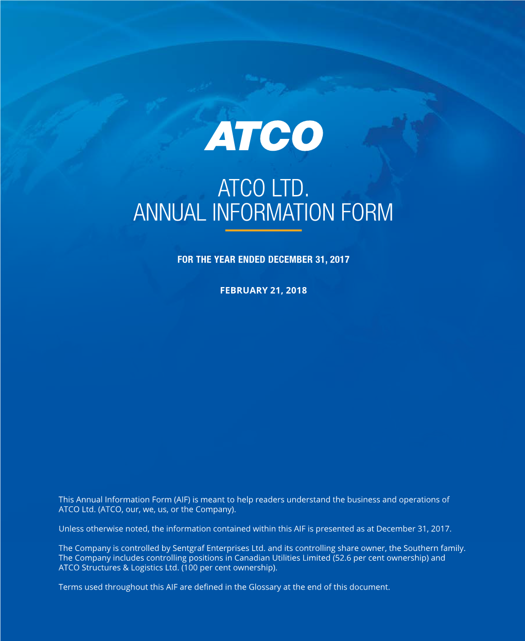 Annual Information Form