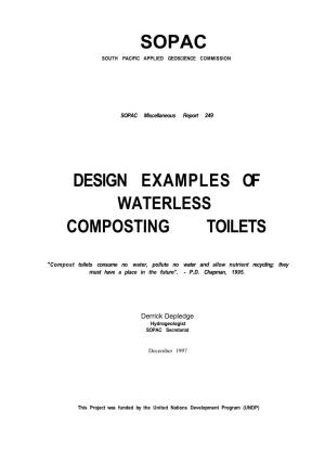 Design Examples of Composting Toilets