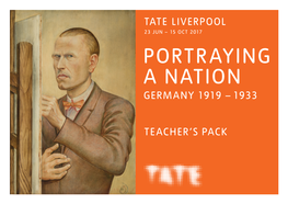 Download the Portraying a Nation Teacher's Pack