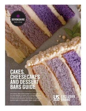 Cakes, Cheesecakes and Dessert Bars Guide