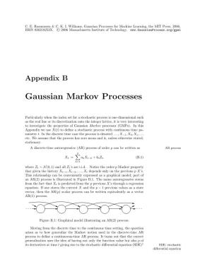 Gaussian Markov Processes