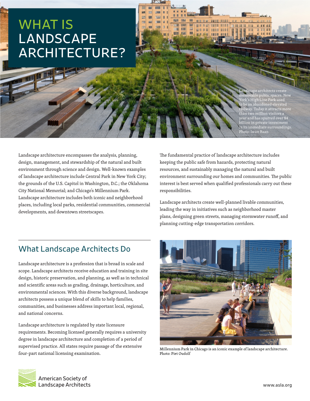 What Is Landscape Architecture?