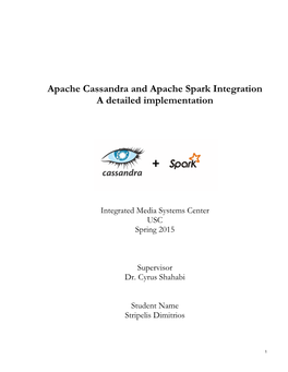 Apache Cassandra and Apache Spark Integration a Detailed Implementation