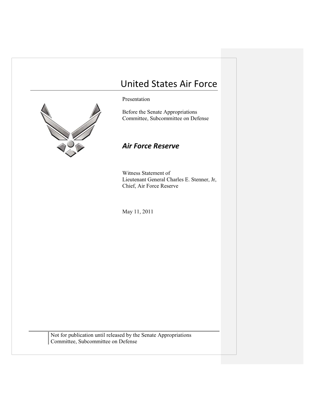 Air Force Reserve