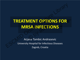 Treatment Options for Mrsa Infections