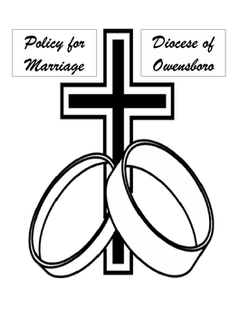 Diocesan Policy for Marriage