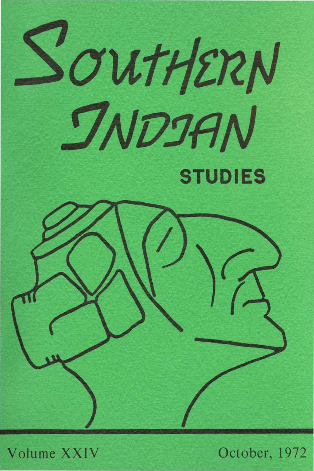 Southern Indian Studies, Vol. 24