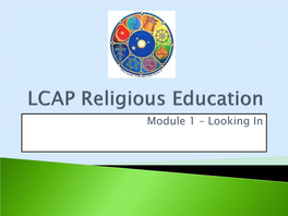 LCAP Religious Education