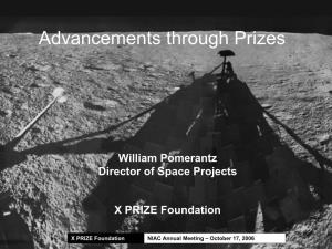 Advancements Through Prizes