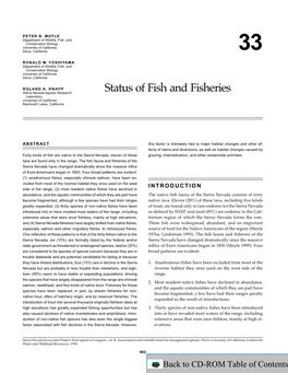 USGS DDS-43, Status of Fish and Fisheries