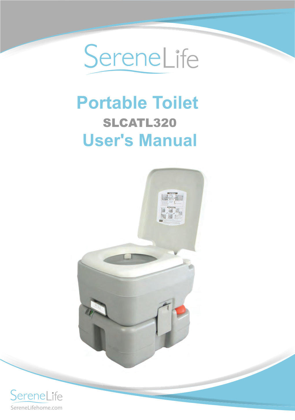 Portable Toilet SLCATL320 User's Manual