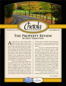 The Property Review by Kent Tarbutton