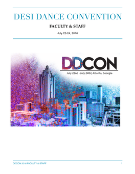 DDCON Faculty