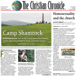 Camp Shamrock As Homosexuality Gains Increasing Acceptance in America, Christians Can’T Escape the Headlines