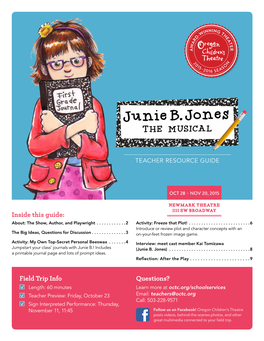 Junie B. Jones: the Musical