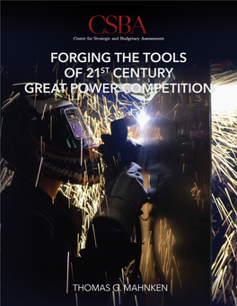 Forging the Tools of 21St Century Great Power Competition