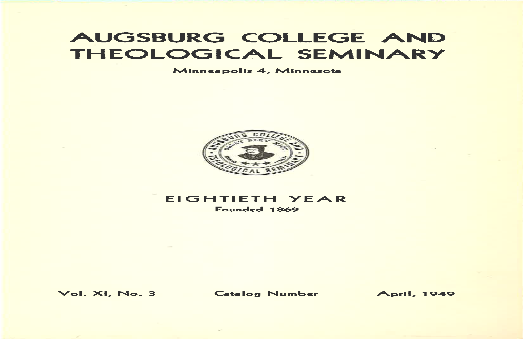 Augsburg College and Theological Seminary