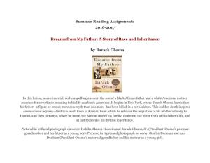 Dreams from My Father: a Story of Race and Inheritance