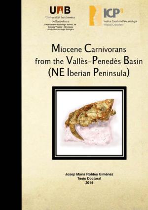 Miocene Carnivorans from the Vallès-Penedès Basin (NE Iberian Peninsula)