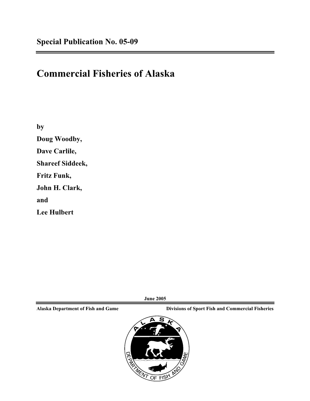 Commercial Fisheries of Alaska