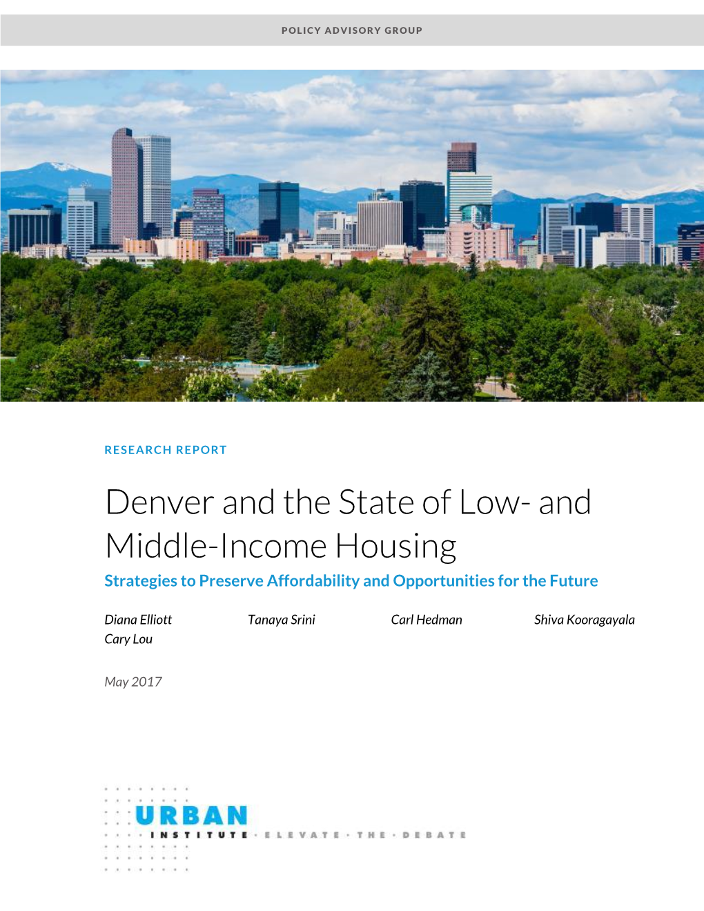 And Middle-Income Housing Strategies to Preserve Affordability and Opportunities for the Future