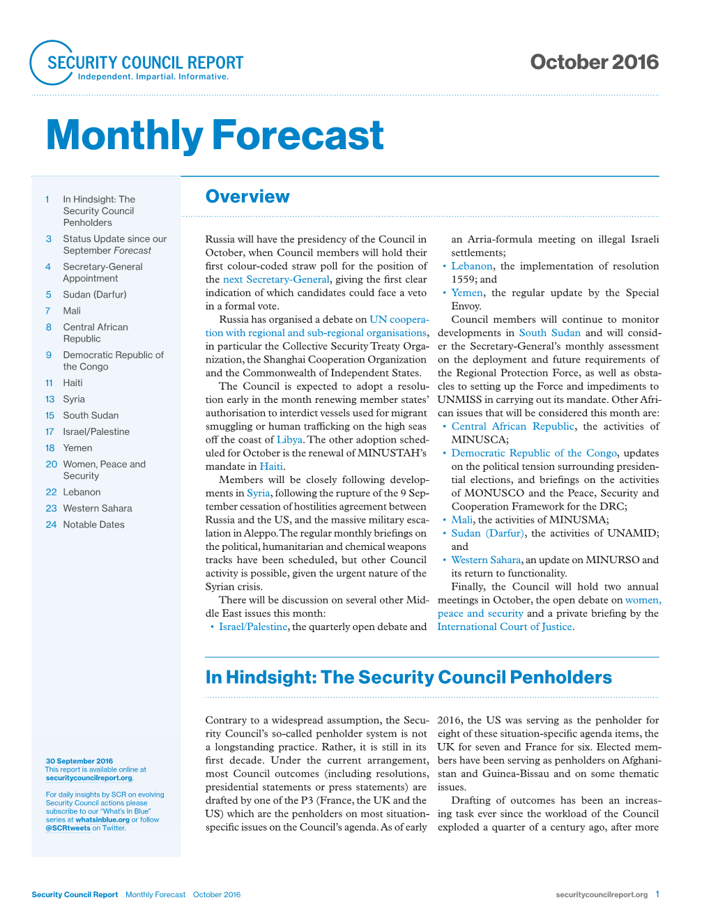 October 2016 Forecast.Indd