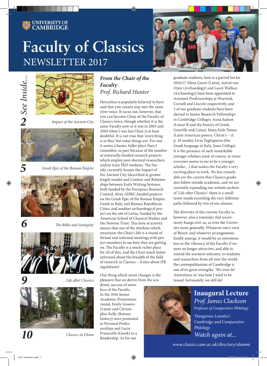 Newsletter 2017