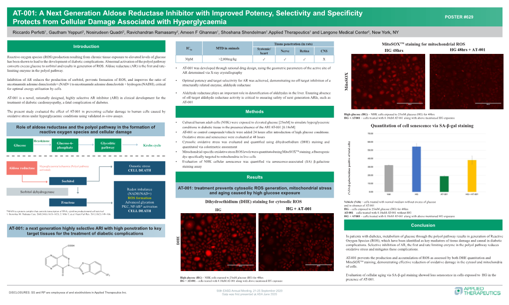 A Next Generation Aldose Reductase Inhibitor with Improved Potency